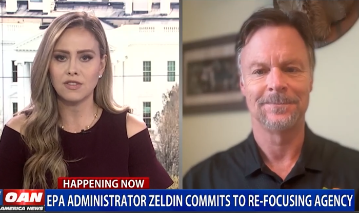 WATCH RUCKER on OAN: EPA Administrator Lee Zeldin Launches Massive Deregulatory Actions